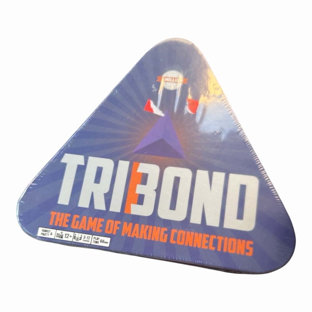 TRIBOND The Game of Making Connections Family & Party Board Game New Sealed
